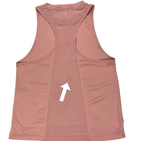 Nike Tank Top Womens Small Pink Dry Miler Running Pink Workout Gym Yoga Athletic - Picture 15 of 16